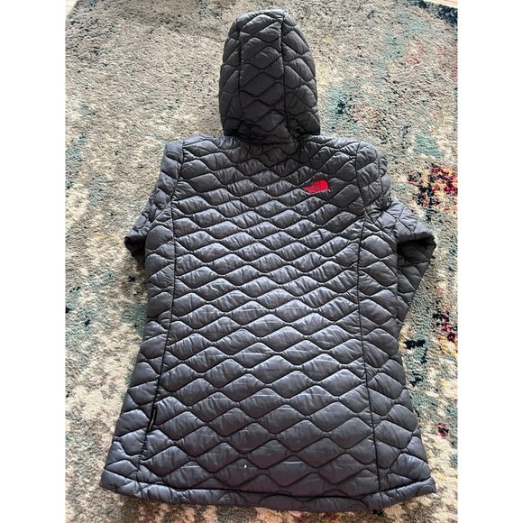THE NORTH FACE Gray Pink Quilted Jacket Sz S - Picture 3 of 4